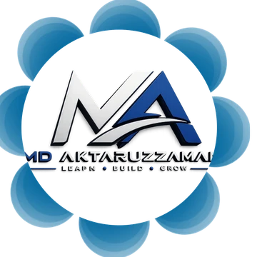Md Aktaruzzaman personal logo